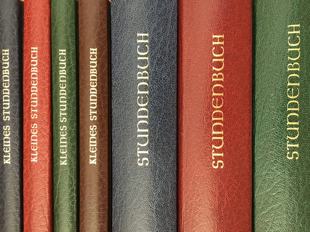 Die liturgischen Buecher fuer die Feier der Tagzeitenliturgie