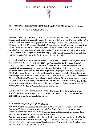 Institutionelle Schutzkonzept zur Prävention sexualisierter Gewalt (ISK)