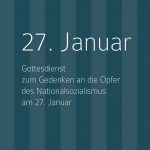 Gottesdienst zum Gedenken an die Opfer des NS