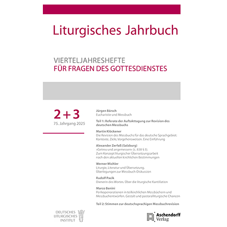 Bild Deutsches Liturgisches Institut